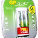 Incarcator AA/AAA NIMH R3/R6 + 2xR6 2100mAh +adaptor WA12 GP