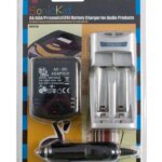 Incarcator acumulatori NiCd NiMH AA AAA Prismatic LF6 cu LED Delta-V control 230VAC +adaptor 12VDC pentru bricheta auto MW9988