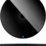 Incarcator fara fir wireless 5W negru pentru telefoane inteligente si dispozitive standard QI Goobay