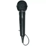 Microfon uni-directional dinamic plastic DM-202 Jack 6.35mm 600 ohm 100-8000Hz 2m REBEL