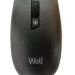 Mouse wireless Well MW105 negru USB