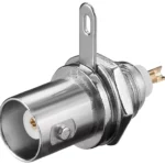 Mufa BNC mama UG1094 U panou cu contacte placate cu aur GOOBAY