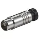 Mufa coaxial tata compresie 7mm Goobay