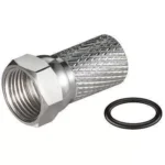 Mufa F 7mm cupru garnitura cauciuc Goobay