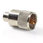 Mufa metal UHF cablu coaxial RG58 1buc PL259 Nedis