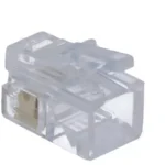 Mufa RJ10 4p4c pe cablu IDC crimpat MH CONNECTORS MHRJ114P4CR
