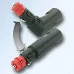 Mufa tata bricheta auto drept sau in unghi terminal cu surub 8A12-24VDC PRO CAR 67741500