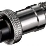 Mufa XLR 6 pini mama pentru microfon cu surub Goobay