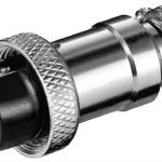 Mufa XLR 8 pini mama pentru microfon cu surub Goobay