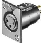 Mufa XLR mama 3 pini panou Goobay