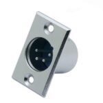 Mufa XLR tata montaj