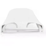 Pat de cablu 110x6 cm alb Nedis