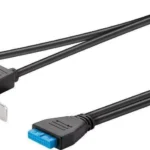 Placa USB 2x USB 3.0 montare pe placa de baza PC Goobay