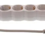 Prelungitor 5 prize 3m cu intrerupator 3xG1.5mmp Well