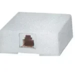 Priza RJ45 8p8c alba CAT5