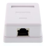 Priza simpla FTP cat6 RJ45 ecranat pe tencuiala Well