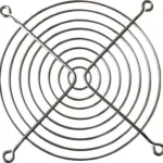 Protectie ventilator metal 120x120mm surub 4.6mm TQSolution FG-12