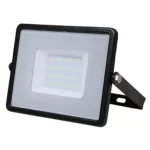 Reflector LED SMD 30W 4000K 2400lm IP65 negru CIP SAMSUNG V-TAC