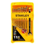 Set 11 chei combinate 4-94-647 Stanley finisaj cromat