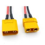 Set mufa XT90 tata mama cu cablu siliconic