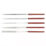 Set pile precizie diamantate cu maner gumat Proline