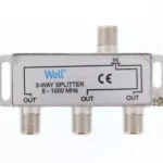 Spliter CATV 3 cai 1000Mhz Well