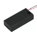 Suport baterii 2x AA cu fir capac si intrerupator