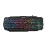 Tastatura Gaming cu fir USB 2.0 US International negru Nedis