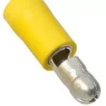 Terminal papuc rotund tata 5mm 4/6mm2 crimpat pe cablu izolata galben BM GROUP BM 00330