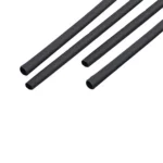 Tub termocontractant 10mm 0.5m/ 5mm negru Kemot