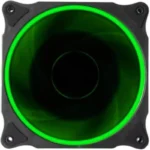 Ventilator Segotep Halo-12 120mm 1100RPM cu iluminare verde HALO12-GR