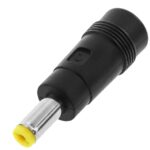 Adaptor 4.75x1.7mm mama - 2.1x5.5mm tata alb