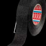 Banda textila 25mm 25m Thk 300um negru 105 grade C negru TESA 51608-00014-00