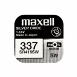 Baterie ceas Maxell SR416SW V337 1.55V oxid de argint 1buc