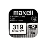 Baterie ceas Maxell SR527SW V319 SR64 1.55V oxid de argint 1buc