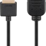 Cablu adaptor HDMI tata - HDMI mama 10cm v2.0 4K Ultra HD 2160p 60Hz Goobay 49979