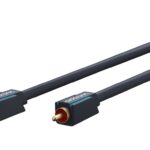 Cablu audio-video Profesional 1x RCA tata-tata 10m 75ohm OFC cupru dublu ecaranat AWG24 aurit Clicktronic 70449