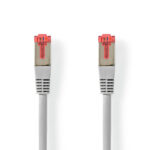 Cablu CAT6 SFTP 5m RJ45 8P8C tata - RJ45 8P8C tata gri Nedis CCGT85221GY50