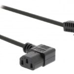 Cablu de alimenatre 5m PC Schuko 90 grade - IEC-320-C13 90 de grade 3x1.00mm negru Valueline