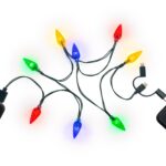 Cablu de incarcare USB pentru smartphone cu lumini LED RGB - Lightning Micro-USB USB type C 90cm Goobay 60339