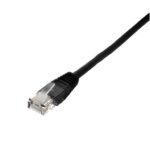 Cablu de retea UTP Cat5e patch cord 0.25m negru Well UTP-0008-0.25BK-WL