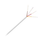 Cablu pentru telefon sau alarma din cupru YTDY 4x0.5mm 1m liniar alb Cabletech KAB0551