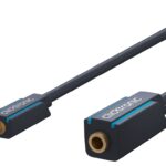 Cablu prelungitor audio Profesional Jack 3.5 mm 5m mama-tata stereo OFC cupru dublu ecaranat fara oxigen Clicktronic 70489