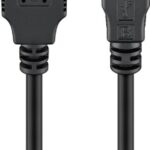 Cablu USB 2.0 A tata - mini USB B 5-pin tata 3m negru Goobay