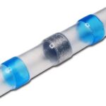 Conector termocontractabil cu inel cositor albastru 1.5-2.5 mm2 SST-S31