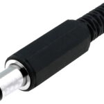 Mufa alimentare DC tata 5.5x2.1 mm 9mm pe cablu PC-2.1/5.5