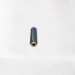 Mufa mama JACK 3.5 mm 4Pini 4 Contacte metal negru cu aurit carcasa slim