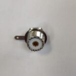 Mufa UHF mama pin aurit pe panou cu piulita SO 239-PL 259 pentru statii CB