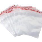 Pungi cu fermoar transparente 60x40mm 100buc PLAST PL.TOR40X60