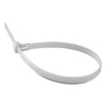 Set fasete prindere 3.5mm 15cm 100buc alb V-TAC SKU-11165